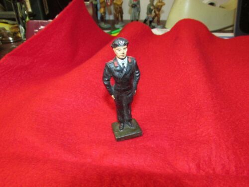Lot De 5 Petits Soldats Elastolin - 90 Mm - Composition Vintage