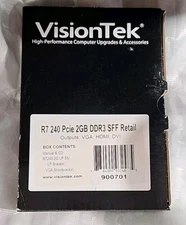 VisionTek 900701 AMD Radeon R7 240 PCIe 2GB DDR3 Graphics Video Card 1.6GHz