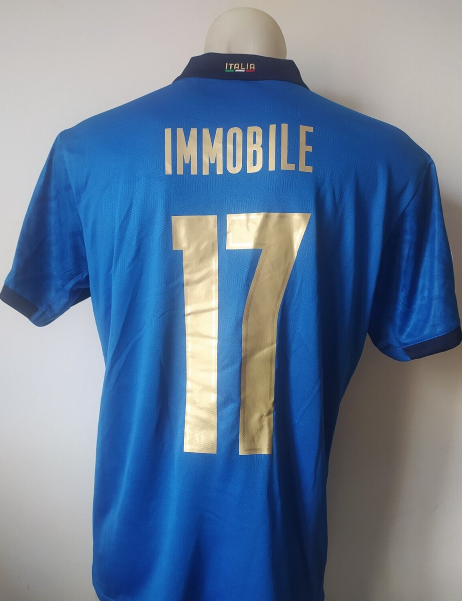 Maillot Italie Ciro Immobile EURO 2020 Finale Vs Angleterre - Taille L - Occasion