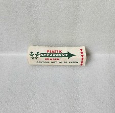 Very Rare Vintage Spearmint Chewing Gum Eraser Rubber Gomme Gommine 