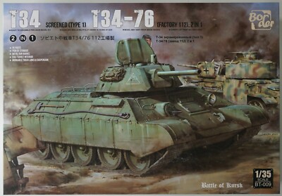 Border Models BT-009 1/35 Soviet T34E or T-34/76 (No.112 Factory) kit