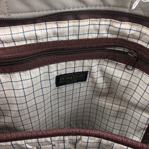 Pendleton Pinto Mountain Travel Bag Tote Arizona Canyon Tribal Southwestern Zip - Picture 5 of 13