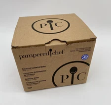 Pampered Chef Breakfast Sandwich Maker #2634  Ceramic White