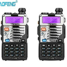 2PCS BaoFeng UV-5RE Dual-Band 136-174/400-480 MHz 128CH FM Ham Two-Way Radio
