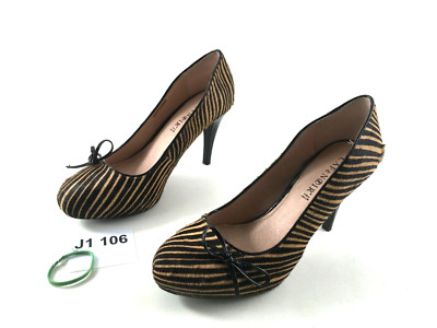 CAFE NOIR Womens Pumps Slip On Heels Ladies Shoes EUR 39 J1 106
