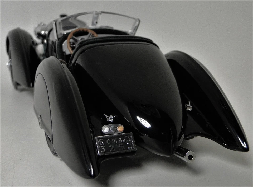 Race Car Vintage Classic Custom Metal Promo Model Carousel BLACK1:24 18 - Image 4 of 4