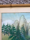Antique Chinese Painting on Silk Beautiful Lanscape Signed and Stamped — photo 8