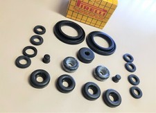 KIT GOMMINI REVISIONE FRENI FIAT 127 - FIAT 128 POMPA FRENO ORIGINALE PIRELLI