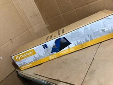 OUTDOOR MALIBU BEACH/SPORTS FIELD SUN SHADE QUICK & EASY TENT SETUP BLUE ~