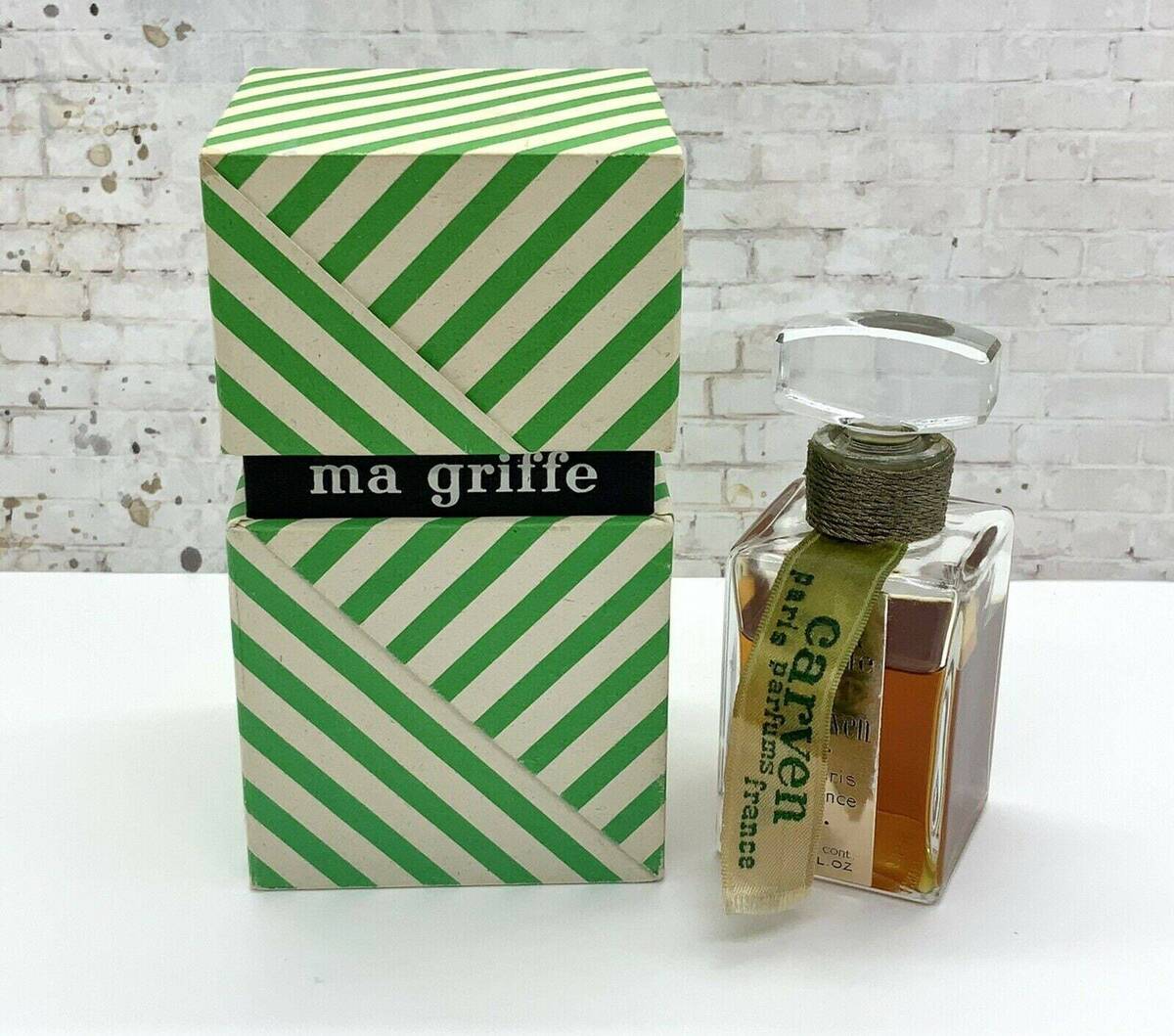 Ma Griffe Carven Pure Parfum 1 Oz Splash With Box Vintage