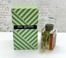 Ma Griffe Carven Vintage Original Formula Pure Parfum 1 Oz Splash With Box Rare