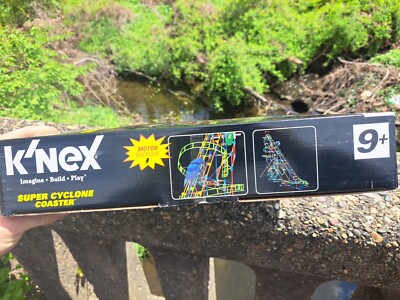 Sealed Box K'NEX Super Cyclone Coaster Motorized Building Set