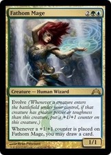 MTG Magic GTC - Fathom Mage/Mage of the Great...