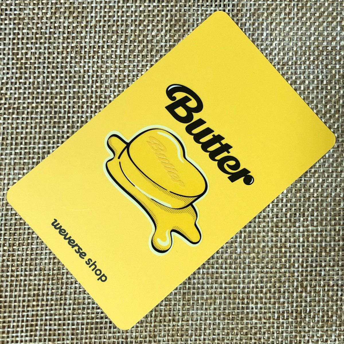 BTS Butter weverse特典付 BTS Butter Weverse Cardigan PC Photocard Jungkook V Jimin