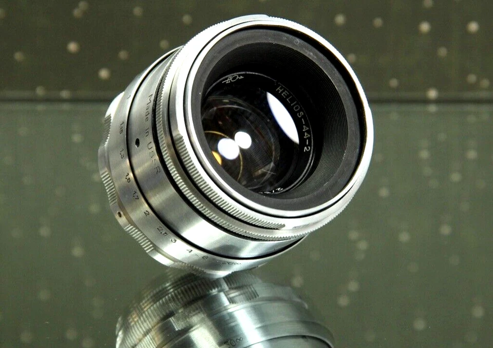 ANAMORPHIC HELIOS 44-2 2/58mm lens Cine mod - BOKEH FLARE 44-2 SILVER - Image 4 of 4