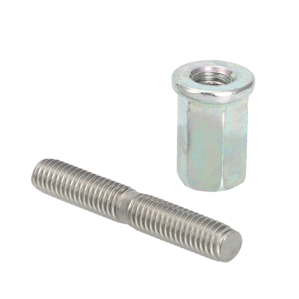 Exhaust Stud Bolt & Nut For Yamaha Raptor 660R YFM660R 20012005 90116