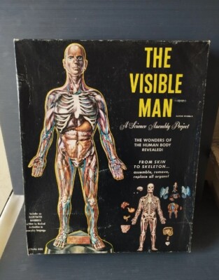 The Visibile Man Renwal Lernspiel zum Restaurieren 50er Jahre BESCHREIBUNG LESEN