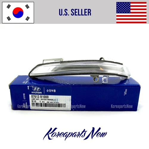 View Mirror Turn Signal Lens Left DRIVER ⭐OEM⭐ 87613B1000 GENESIS G80 2015-2019