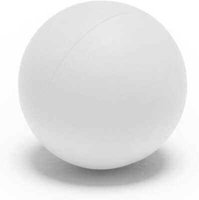 Champion Sports Soft Practice Lacrosse Ball Color White, 6 Ball Set