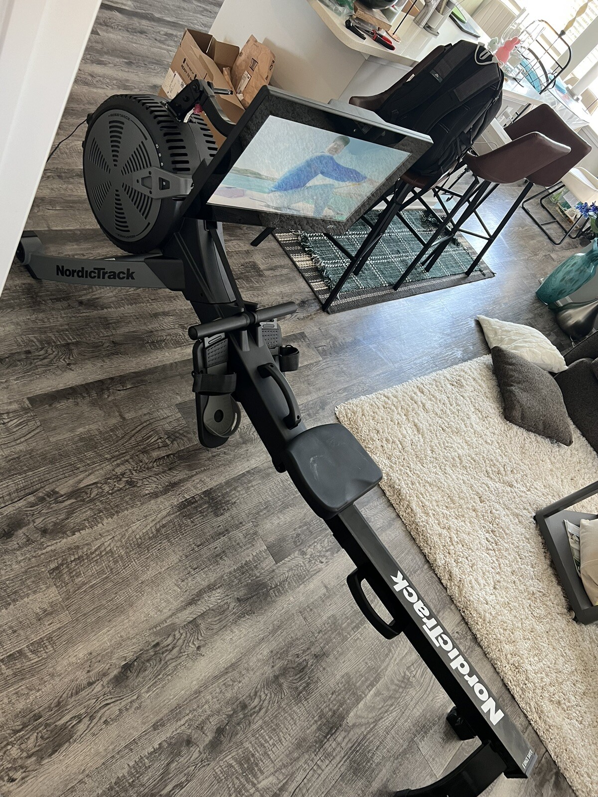 Nordic Track Rowing Machine RW900 New used only times Local Pickup