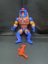 Vintage Masters of the Universe Mattel Man-E-Faces Loose With Blaster