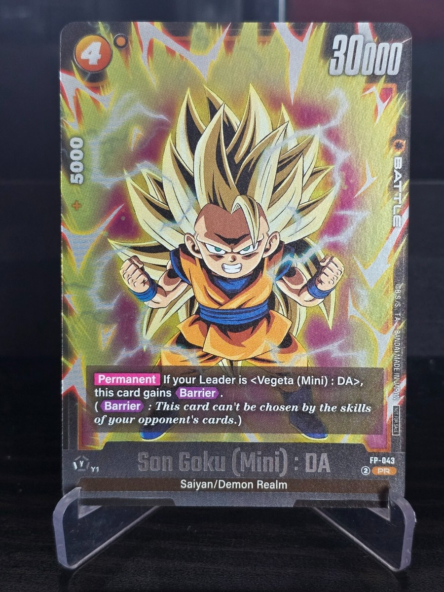 Son Goku (Mini) 3 DA ドラゴンボールカード Dragon Ball Super Card Game - Son Goku (Mini) : DA (Fusion World