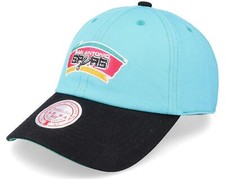 Mens MITCHELL NESS NBA TEAM 2 TONE 2.0 DAD STRAPBACK HWC SPURS