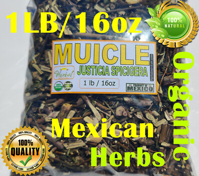 Muicle 16oz, organic muicle, Mexican Honeysuckle, Muicle hierba/Tea !!!
