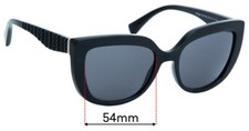 SFx Replacement Sunglass Lenses Fits Ralph Lauren Ra5254 - 54mm Wide