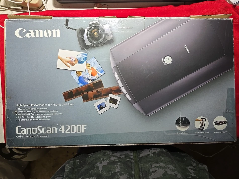 CANON CanoScan 4200F Color Image Scanner NIB - Image 3 of 4