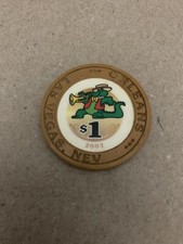 2003 THE ORLEANS CASINO LAS VEGAS, NEVADA 1.00 CHIP GREAT FOR ANY COLLECTION