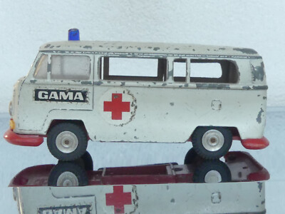 Gama Mini-Gama Mini Mod VW Bus T2 Krankenwagen Rettungsdienst