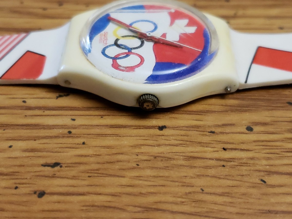 Swatch Art 1988 ヴァレリア・アダミ Unisex Adult Vintage 1988 Swatch AG Graffiti Artist Swiss