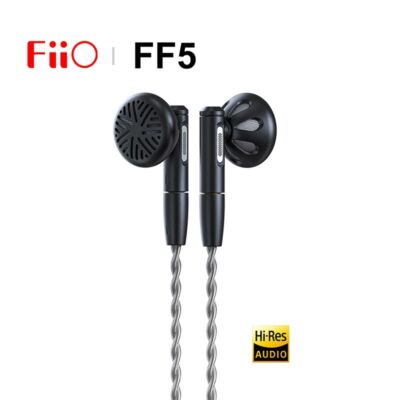 FiiO FF5 1DD 14.2mm Carbon-based Dynamic Driver Earbuds Hi-Res Balanced MMCX