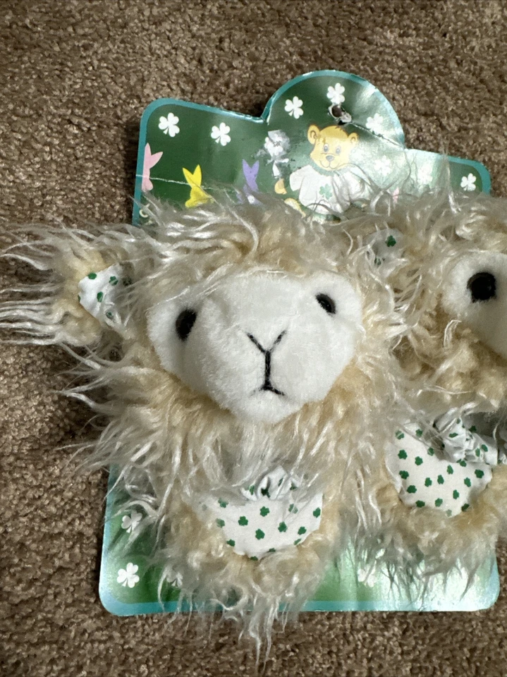 Zapatillas de bebé tradicionales artesanales hechas en Irlanda ovejas talla única nuevas Foto 2 de 4