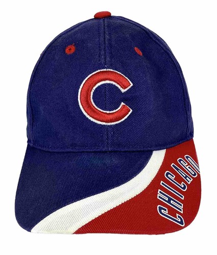 Chicago Cubs MLB Baseball Ball Cap Embroidered Adjustable Hook & Loop ...