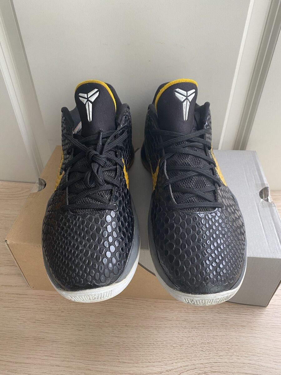 RARE🔥Nike Zoom Kobe 6 VI 'Black Del Sol' Dark Grey/Sol RARE🔥Nike Zoom Kobe 6 VI 'Black Del Sol' Dark Grey/Sol