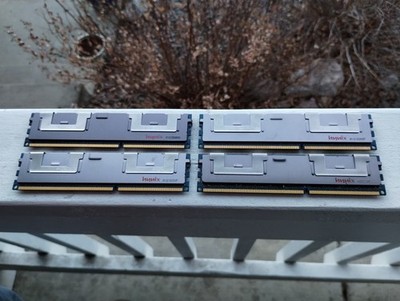 Hynix 16GB (4x 4GB) 2Rx4 PC3-10600R DDR3-1333 RDIMM Memory HMT151R7BFR4C-H9