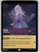 Elsa - Snow Queen Cold Foil Uncommon The First Chapter 41/204 Lorcana NM