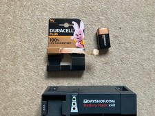 1 x Duracell Plus 9v Batteries Alkaline - 100% raised to charity - tested green