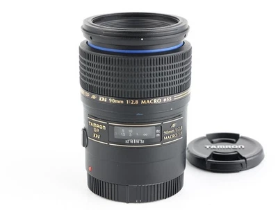 TAMRON SP AF Di 90 mm F/2,8 MACRO 272E plein format Canon EF d'occasion - Photo 1/4