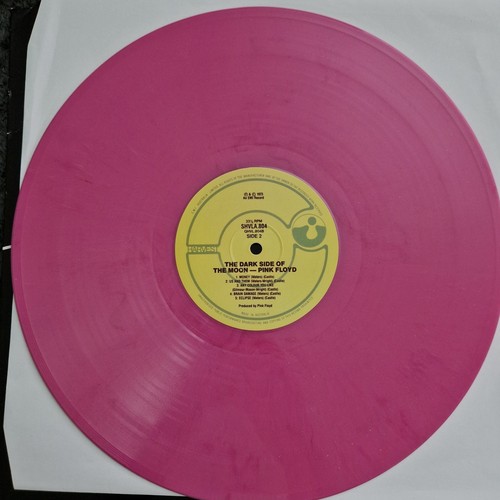 Pink Floyd - The Dark Side Of The Moon Australia Pink Vinyl Quadraphonic 1990s? - Picture 10 of 16