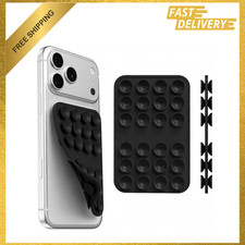 Double Sided Silicone Suction Cup Phone Mount Sticky Grip Holder for Hands-Free