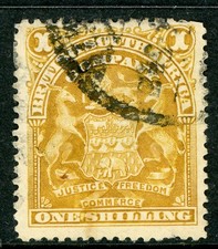 Southern Rhodesia 1898 British South Africa 1' SG #84 VFU A625
