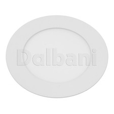 6pcs 6W LED 4000k Recessed Round Down Ceiling Panel Light for Home Office