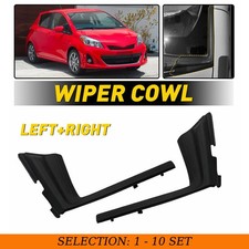 2-20 For Toyota Yaris 2012-14 Front Cowl Windshield Wiper Motor Cover Trim Black