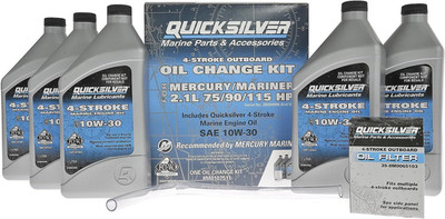4 Stroke Outboard Oil Change Kit Fits 15 to 400 H P  Engines Maintenance Service