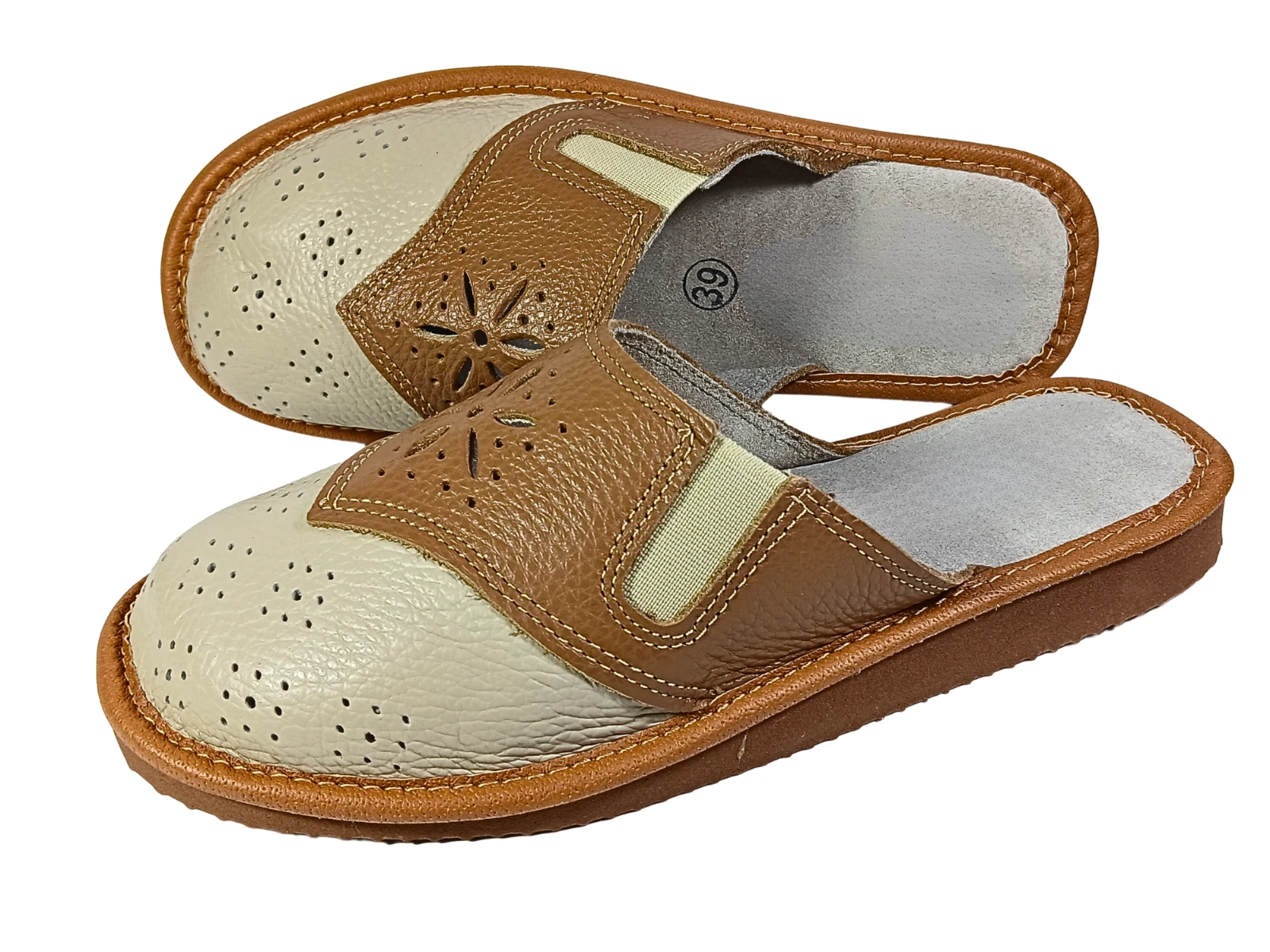 Women's Genuine Leather Slippers Handmade Summer Mules Comfy House Slip on Shoes
Opens in a new wind