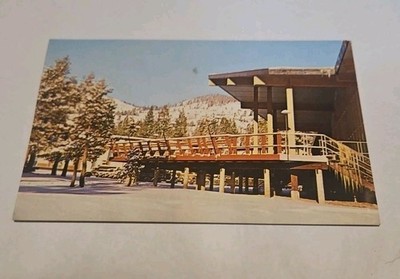 1961 Squaw Valley Blyth Arena~Winter Olympic Games POSTCARD Postkarte