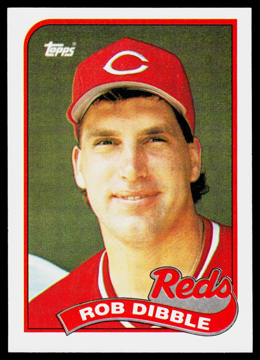 Rob Dibble, 1989 Topps, #264, Cincinnati Reds, RC
